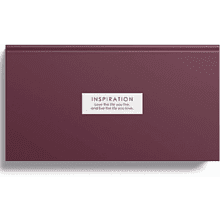 Планинг недатированный "Classic. Maroon", 172x97x8 мм, 64 листа, бордовый