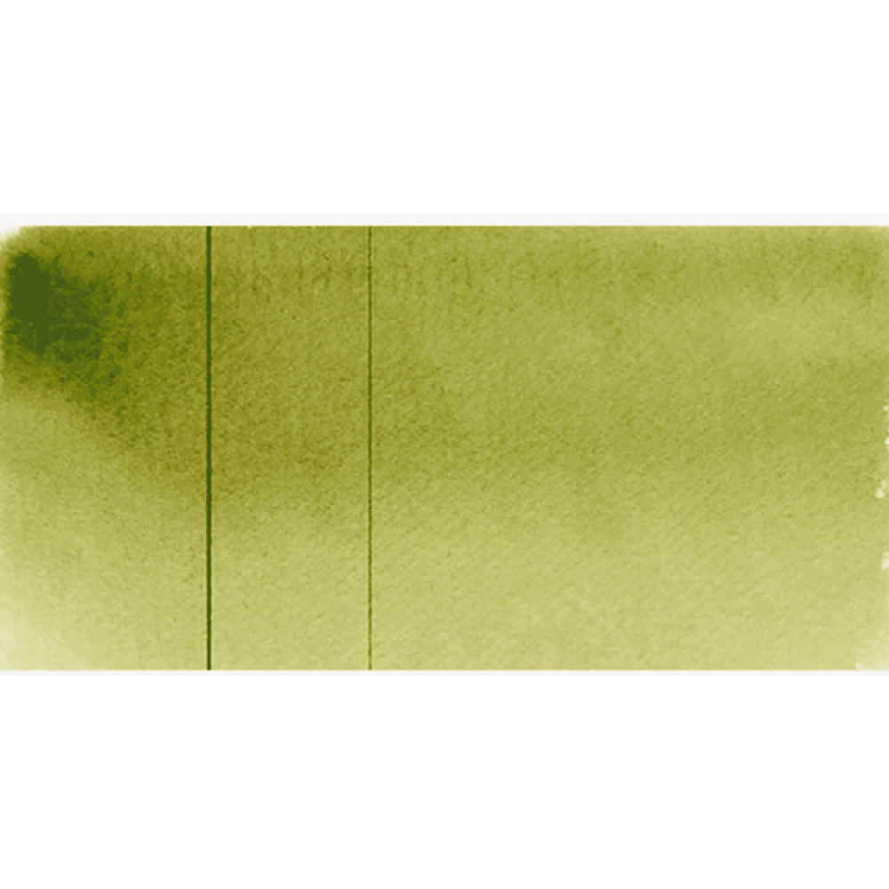 Краски акварельные "Aquarius", 363 зелёный осенний, кювета - 2