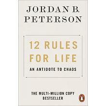 Книга на английском языке "12 Rules for Life", Jordan B Peterson