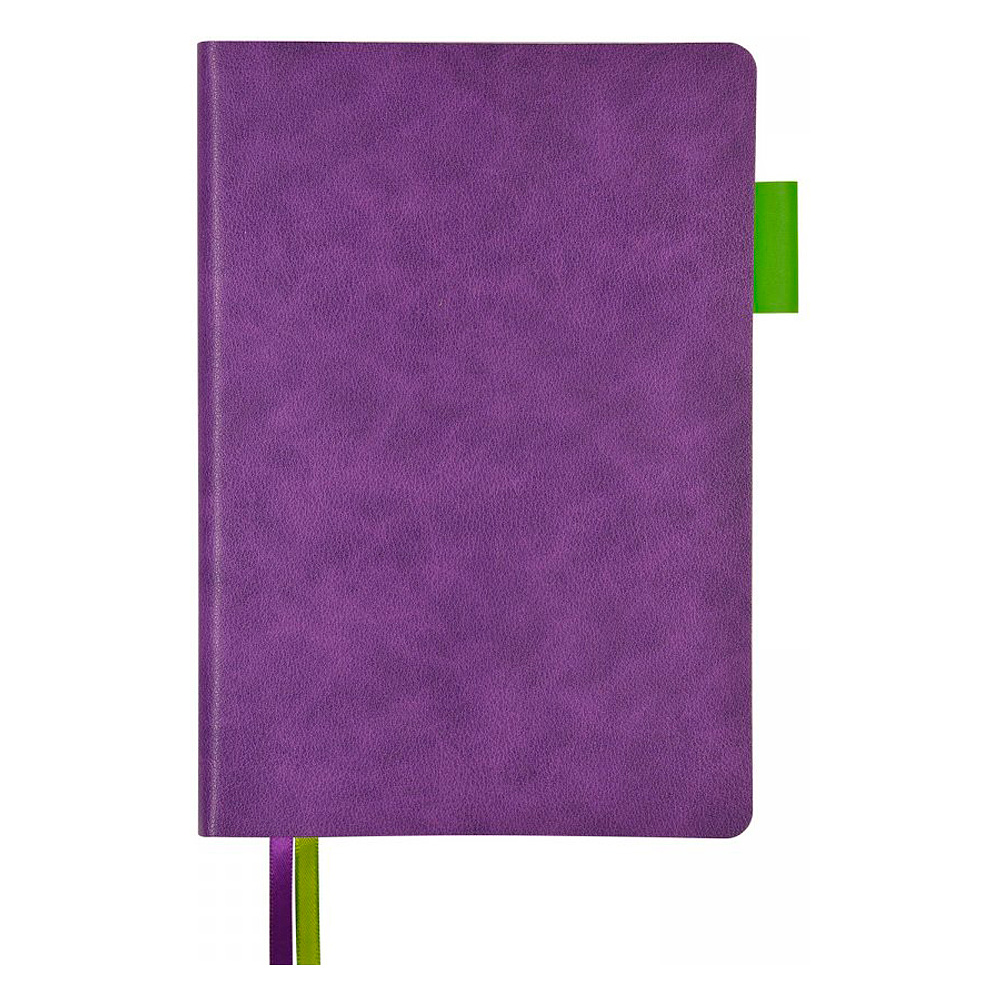  Ежедневник недатированный "Boston", A5,  272 страницы, фиолетовый - 2