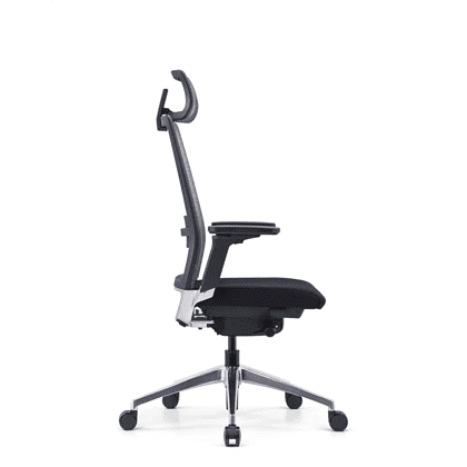 Кресло для руководителя SitZone "E-BA-001A", ткань, пластик, черный - 5