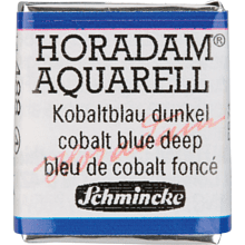 Краски акварельные "Schmincke Horadam", 488 кобальт синий темный, полукювета