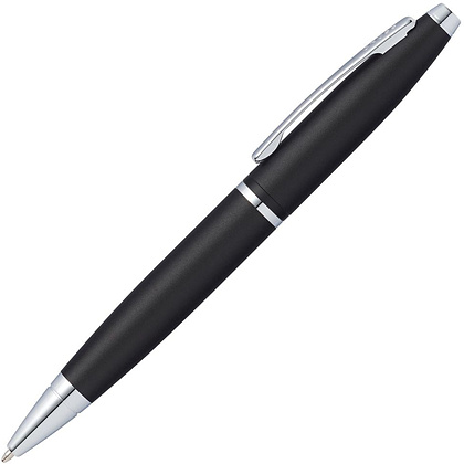 Ручка шариковая автоматическая "Cross Galais", 0.7 мм, черный, серебристый, стерж. черный - 2