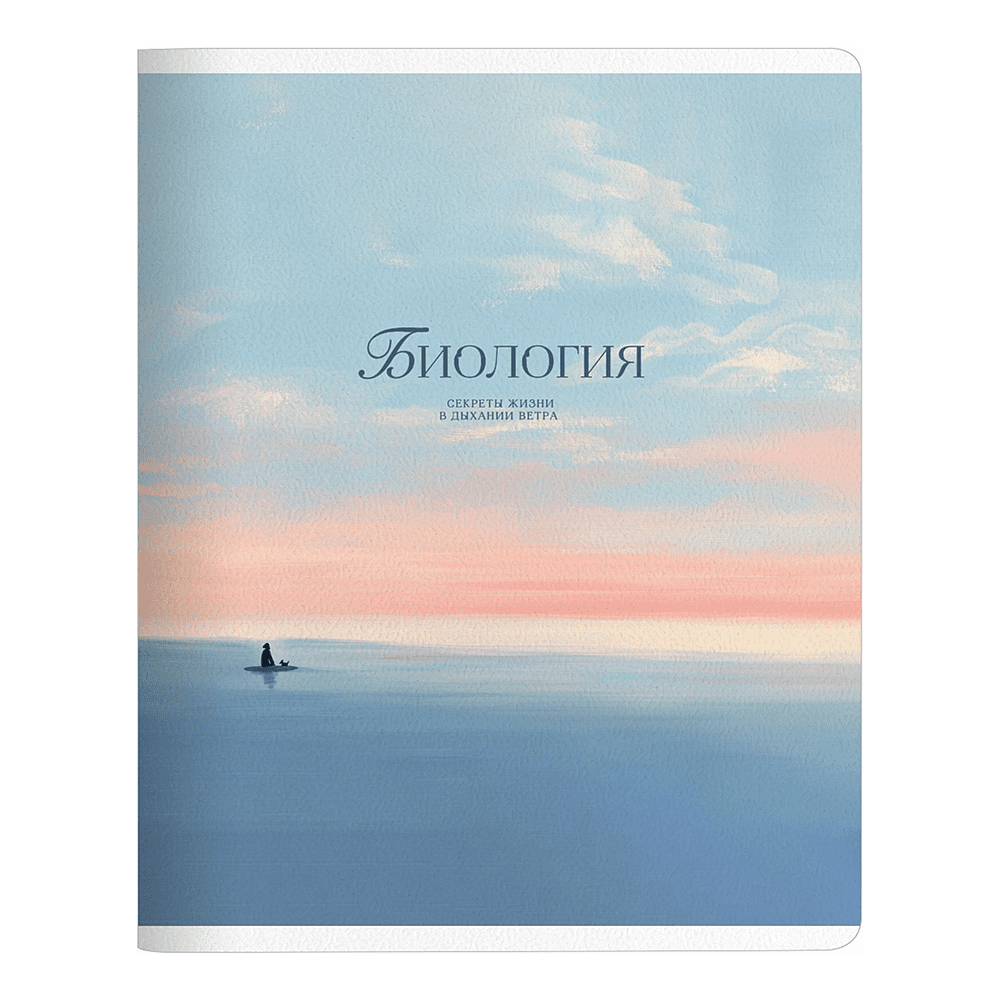 Тетрадь предметная "Seacoast. Биология", А5, 48 листов, клетка, разноцветный