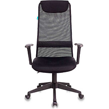Кресло для руководителя "Бюрократ KB-8/DG", ткань, черный