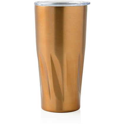 Кружка термическая "Copper", металл, пластик, 500 мл, золотистый - 2