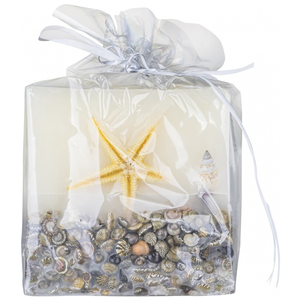 Свеча декоративная "Цилиндр Donau Home Brezza", 70х70х70 мм, белый - 6