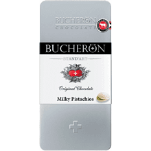 Шоколад молочный "Bucheron", 100 гр., с фисташками