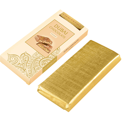 Шоколад молочный "Dubai Peanut", 180 гр, с начинкой арахис - 2