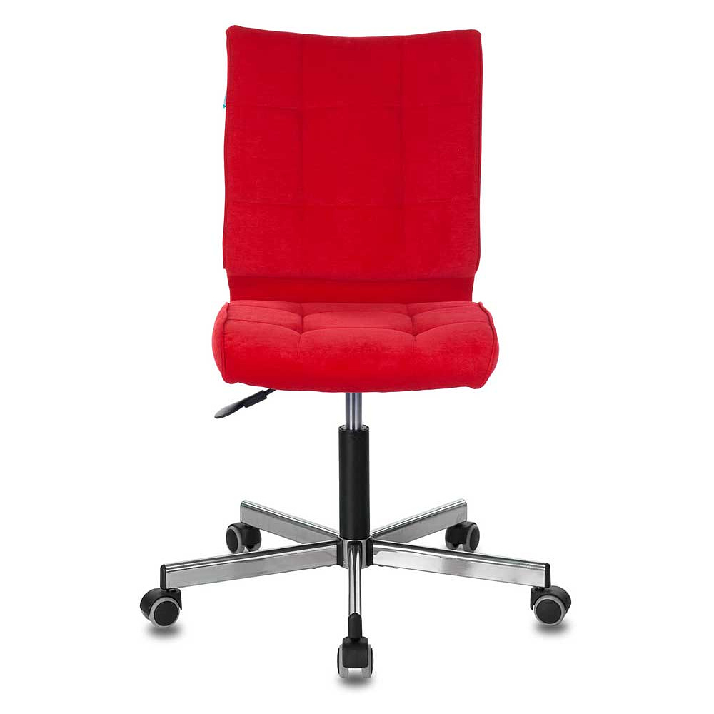 Кресло для персонала "Бюрократ СH-330M/LT", ткань, металл, красный - 2