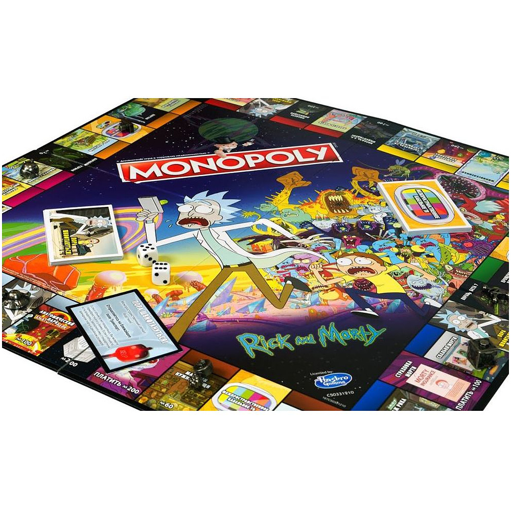 Игра настольная "Монополия. Рик и Морти" - 8