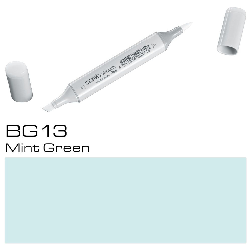 Маркер перманентный "Copic Sketch", BG-13 мятный зеленый