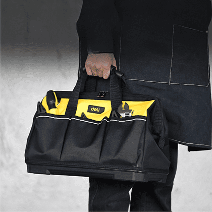 Сумка для инструментов Deli YS DL586119, 360 x 200 x 220 мм, 13 карманов - 4