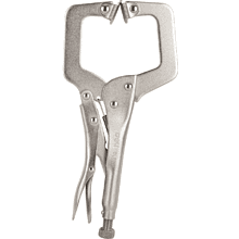 Клещи Deli YS DL20011, зажимные, С-образные с фиксатором, 280 мм