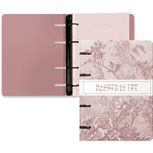 Тетрадь "Floreale. Cedar Rose", А4, 120 листов, клетка, на кольцах, розовый