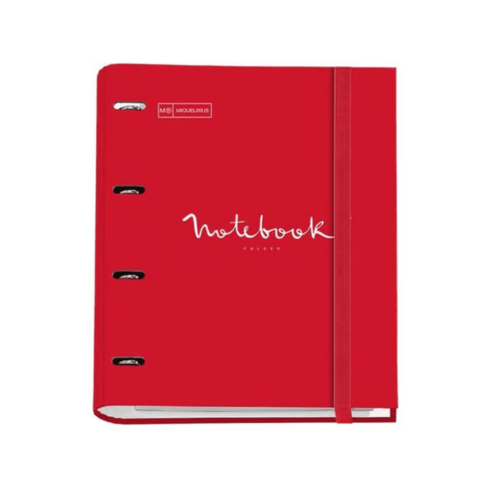 Тетрадь Miquelrius "Emotions", А4, 100 листов, клетка, красный