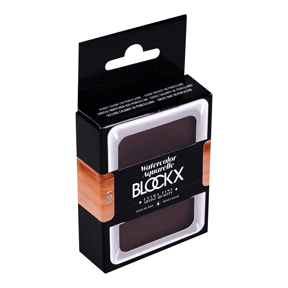 Краски акварельные "Blockx. Giant pan", 141 сиена жженая светлая, 18 мл., кювета - 4