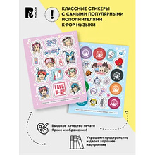 Книга "100 наклеек. K-pop"