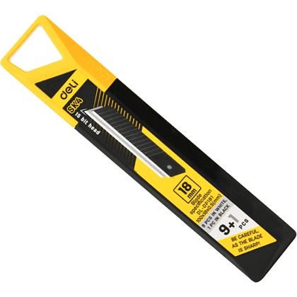 Лезвия сменные Deli YS EDL-DP181, 18 мм, 10 шт.