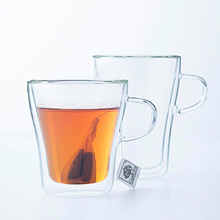 Чашка "Duo", стекло, 250 мл, прозрачный