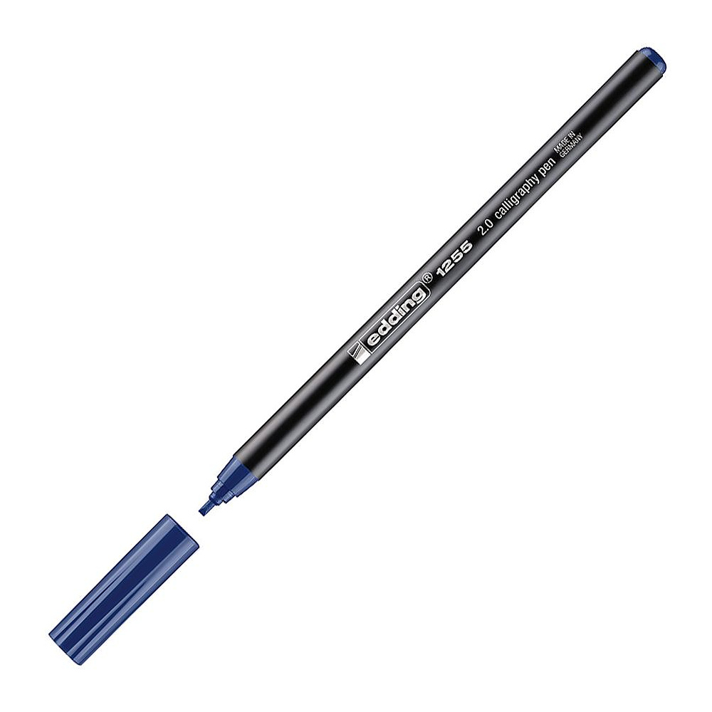 Ручка для каллиграфии "Edding 1255", 2.0 мм, синий