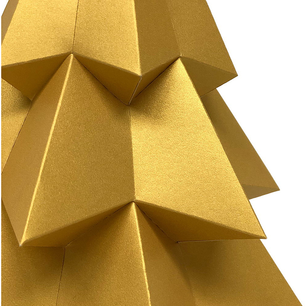 Набор для 3D моделирования "Елка Новогодняя", золотой - 2