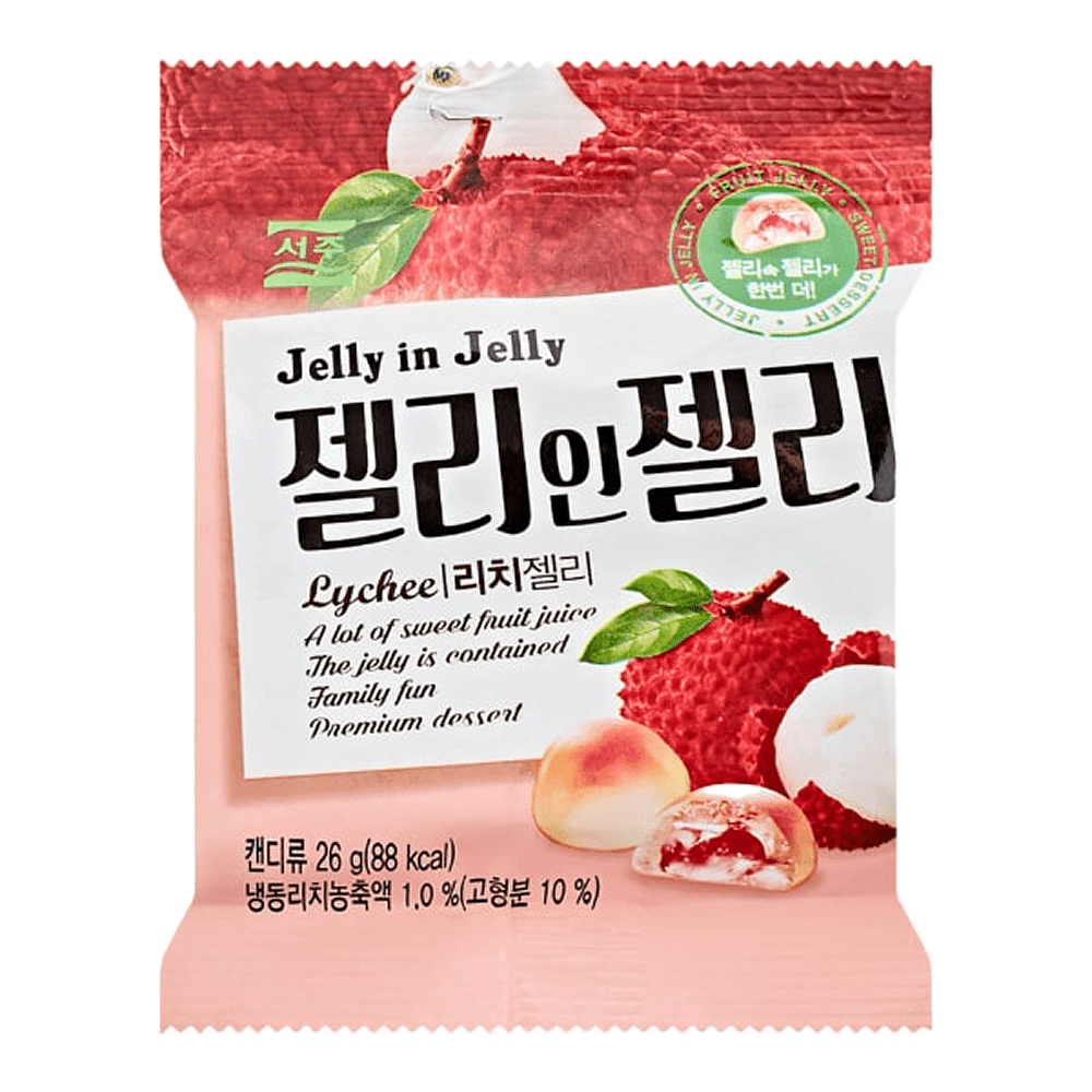Мармелад "Jelly in Jelly Lychee flavor", 23 гр., со вкусом личи