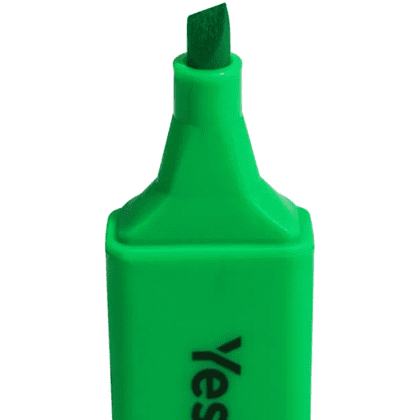 Маркер текстовый "Yesli:", зеленый - 5 Маркер текстовый "Yesli:", зеленый - 5