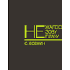 Ежедневник недатированный "Не жалею, не зову, не плачу. С. Есенин", A5, 272 страницы, серый, срез зеленое яблоко - 2