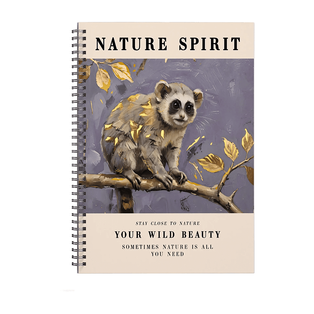 Тетрадь "Jane. Nature Spirit", А5, 120 листов, клетка, бежевый