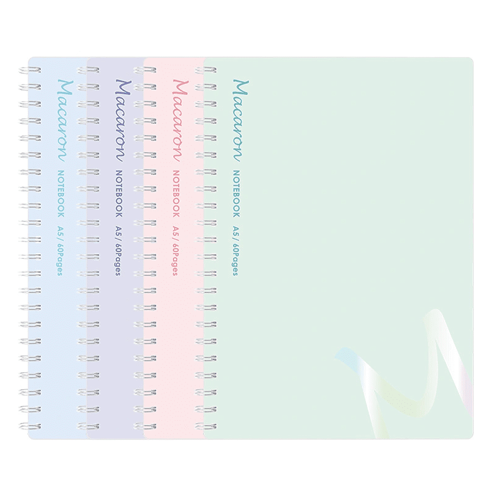 Блокнот "Macaron", A5, 60 листов, ассорти