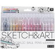 Набор ручек акриловых 