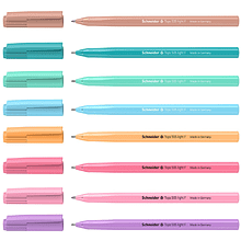 Ручка шариковая "Schneider Tops 505 F Pastel" 0,4мм, стержень синий, ассорти