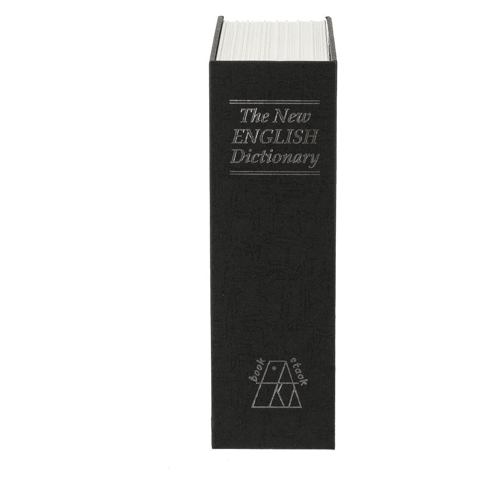 Копилка "Книга", полимер, металл, черный - 4