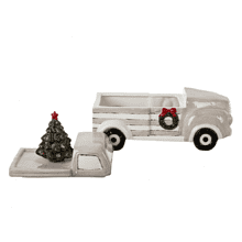 Конфетница керамическая "Машина", 21 см, разноцветный