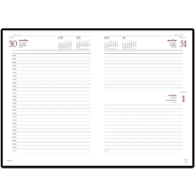 Ежедневник датированный "Leader" на 2024 год, A5, 336 страниц, линованный, зеленый