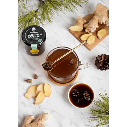 Варенье "Immuno Booster", имбирное с сосновой шишкой, 170 г - 5
