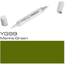 Маркер перманентный "Copic Sketch", YG-99 морской зеленый