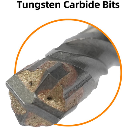 Бур по бетону Deli YS EDH-YCZ11006-E1, 6x110 мм, X-Tip, SDS-PLUS - 9 Бур по бетону Deli YS EDH-YCZ11006-E1, 6x110 мм, X-Tip, SDS-PLUS - 9