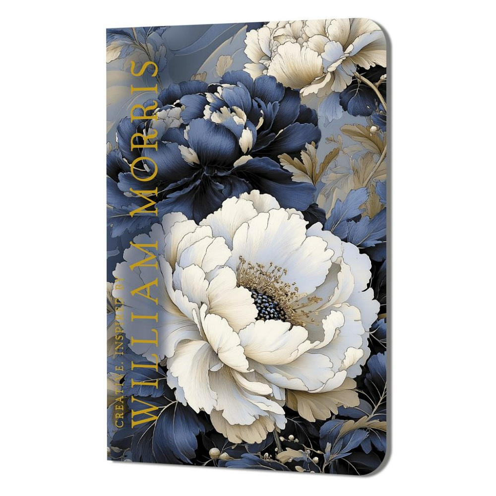 Блокнот "Creative. Inspired by William Morris", 130x210 мм, 32 листа, в линейку, разноцветный