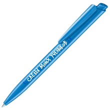 Ручка шариковая автоматическая Senator "Слезы моих учеников", 1.0 мм, голубой, стерж. синий
