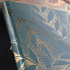 Блокнот "Foliage robinia", А5, 96 листов, линейка, на резинке, зеленый - 5