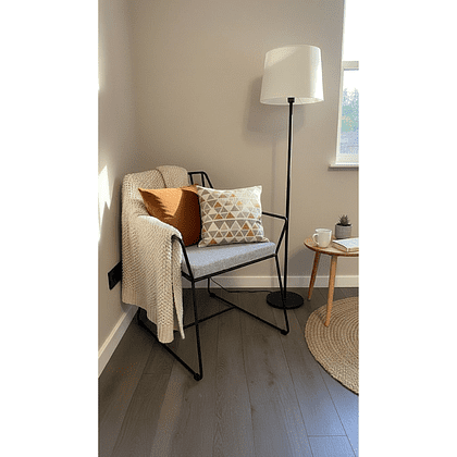 Кресло ALLERD MILORD, ткань, серебристый - 3