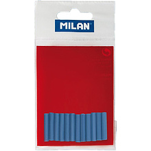Ластик сменный для ручки "Milan", 12 шт, синий