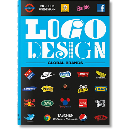 Книга на  "Logo Design, Global Brands", (английский, французский, немецкий язык ) , Julius Wiedemann