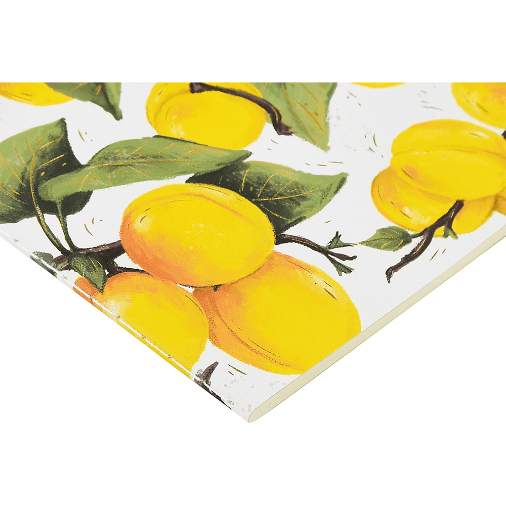 Тетрадь "Flora. Paradise. Абрикосы", A5, 40 листов, клетка, белый, желтый - 7