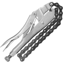 Клещи Deli YS EDL20018, зажимные, 220 мм, прямые, с фиксатором