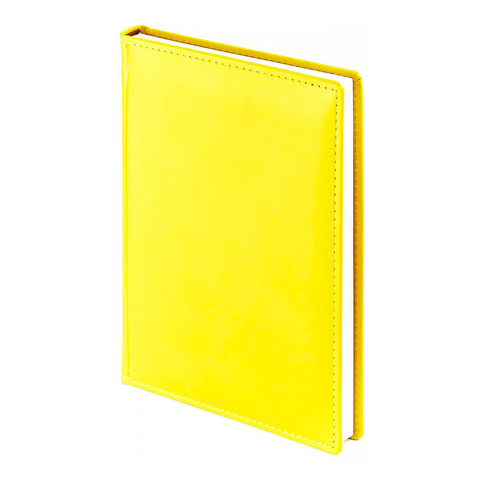 Ежедневник недатированный "Velvet", А5, 272 страницы, желтый