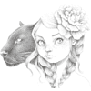Раскраска на английском языке "Colouring book Wild 4", Emmanuelle Colin - 4