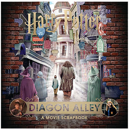 Книга на английском языке "Jody Revenson: Harry Potter. Diagon Alley. Movie Scrapbook",  Illustr.